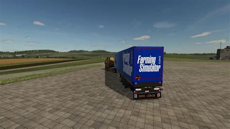 Kogel 16 5m Flat Bed Semi Trailer V1 0 0 0 Fs25 Mod Farming Simulator 22 Mod