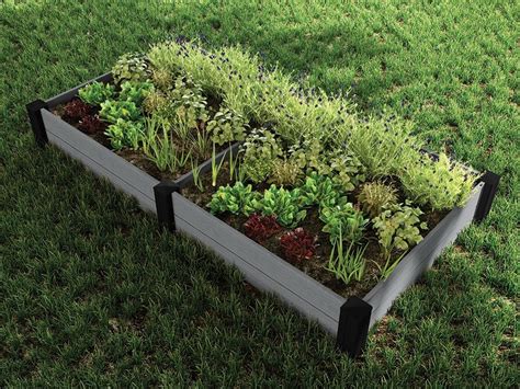 Кашпо-Грядка для растений Vista Modular Garden Bed 2 pack (графит ...