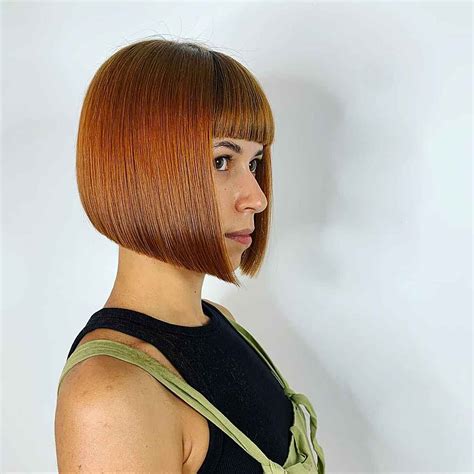 Corte Short Bob Com Franja - Corte de Cabelo Bob com Franja 2023 - Veja 49 cortes de cabelo Bob que ...