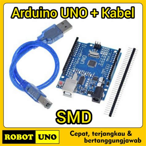 Jual Uno R3 Atmega328 Smd Ch340 Atmega 16u2 Kabel Usb Kota Medan