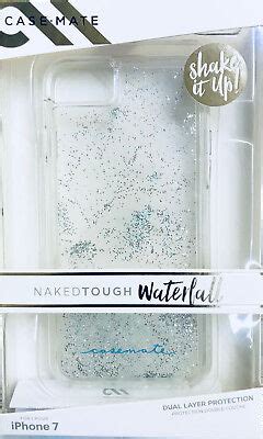Case Mate Naked Tough Iridescent Waterfall Silver For IPhone 6 6s 7