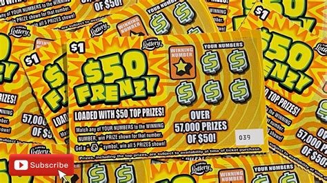 Frenzy Florida Scratch Offs Youtube