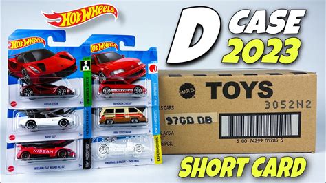 Unboxing Hot Wheels 2023 Short Card D Case Youtube