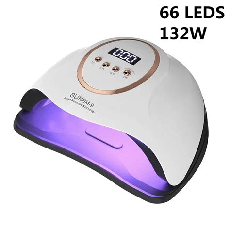 Max lámpara UV LED para secado de uñas secador de manicura 66LED