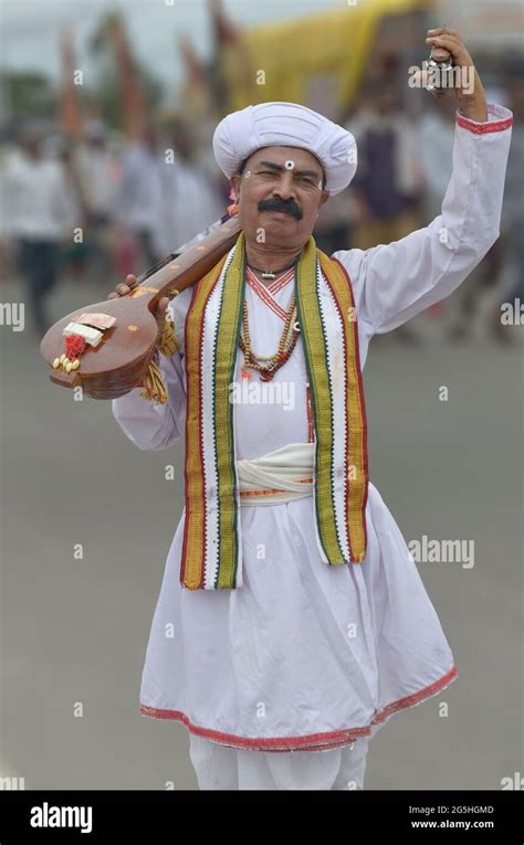 pandharpur wari high resolution stock photography  images alamy