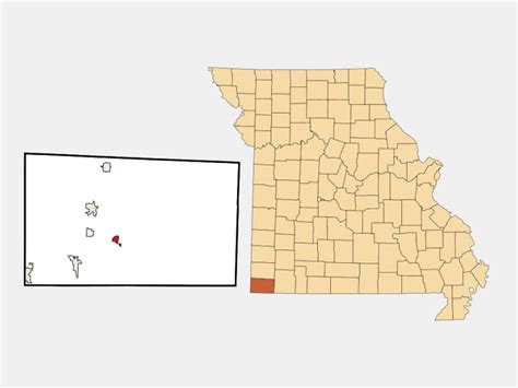 Pineville, MO - Geographic Facts & Maps - MapSof.net