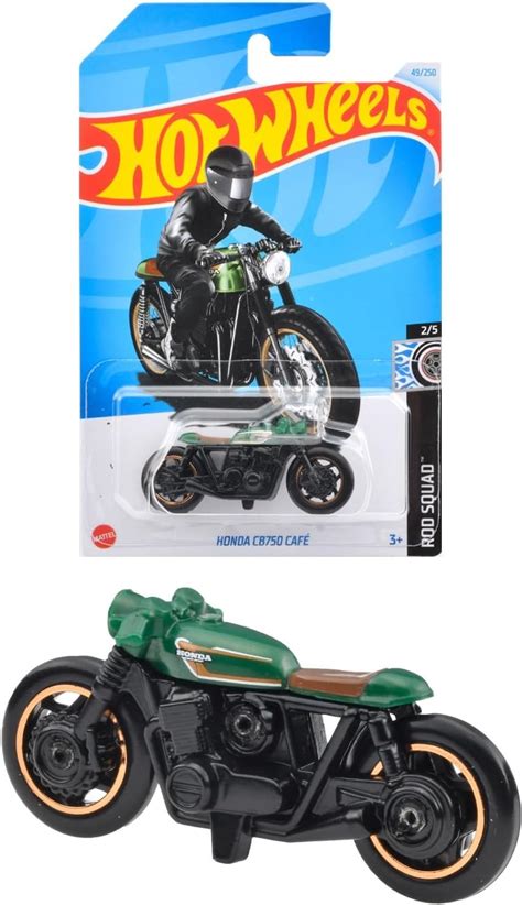 Amazon co jp ホットウィール Hot Wheels ベーシックカー ホンダ CB750 カフェミニカー 3才 HXP86 おもちゃ