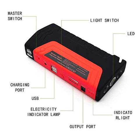 Tronma Jump Starter A Corrente Di Picco Mah Avviatore Di