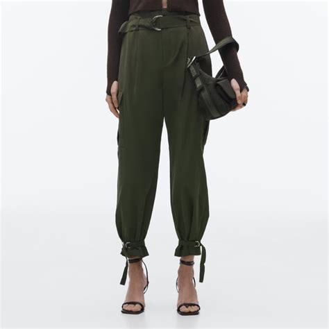 Zara Pants And Jumpsuits Zara Straight Cargo Pants Poshmark