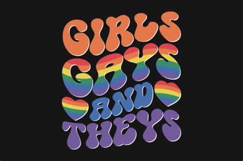 Pride Lgbt Gay Retro Svg Sublimation Graphic By Tentshirtstore Creative Fabrica