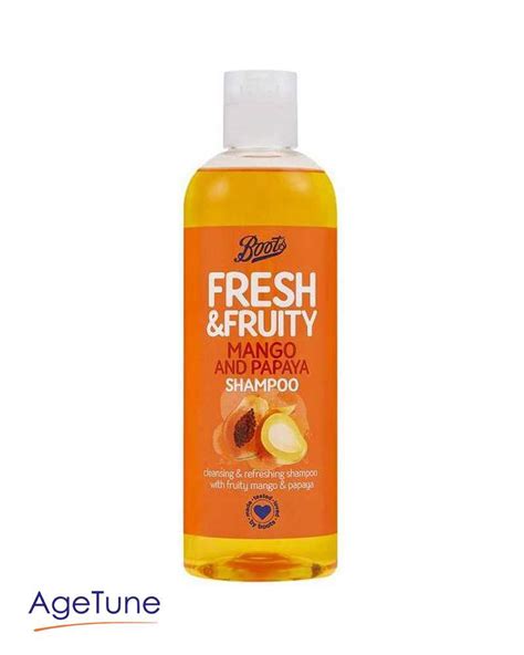 Boots Fresh Mango And Papaya Shampoo 500 Ml Age Tune