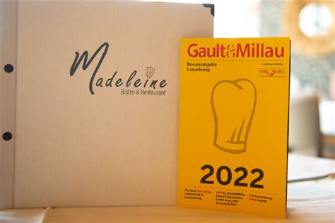 RESTAURANT MADELEINE GAULT MILLAU 2022 Nordstrooss Shopping Mile