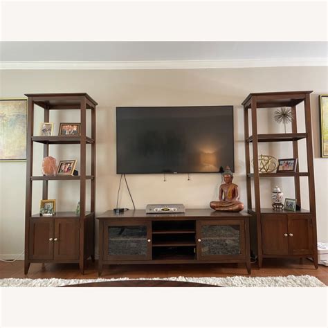 Ethan Allen Media Cabinet Aptdeco