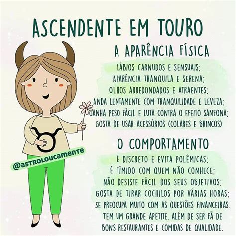 Astroloucamente Por Signos No Instagram O Ascendente Em Touro O