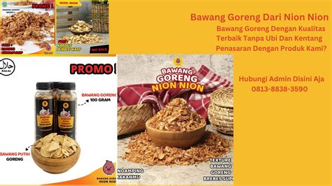 Harga Bawang Goreng Kemasan Solusi Yang Dicari Bawang Goreng Nion Nion