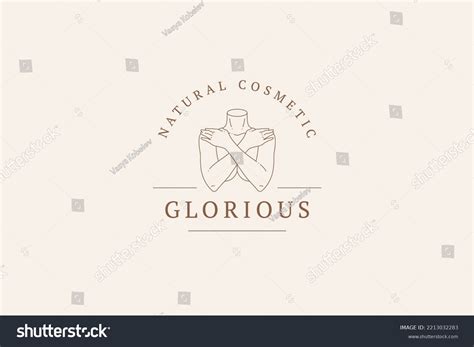 Antique Female Sculpture Hiding Naked Breast Stock Vector Royalty Free