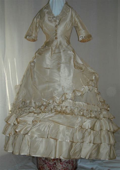 All The Pretty Dresses Late 1860s Wedding Dress