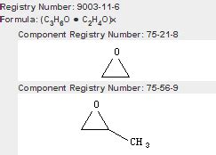 Cas Oxirane Methyl Polymer With Oxirane