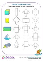 Fais Correspondre Les Patrons Fiche 1 Fiches De Travail Math Center