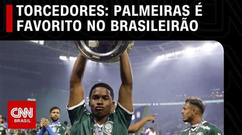 Torcedores apontam Palmeiras como favorito no Brasileirão CNN NOVO