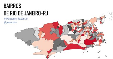 Bairros Da Cidade Do Rio De Janeiro Mapa Edit Vel Para Powerpoint