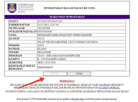 Selamat Datang Pelajar Baharu Uitm Perlis Sesi Oktober Februari