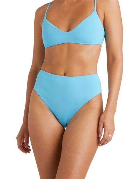 Billabong Sol Searcher Hi Maui Bikini Bottoms In Blue Myer