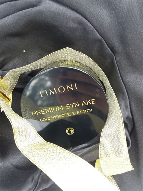 Антивозрастные гидрогелевые патчи для век со змеиным ядом Limoni Gold ...