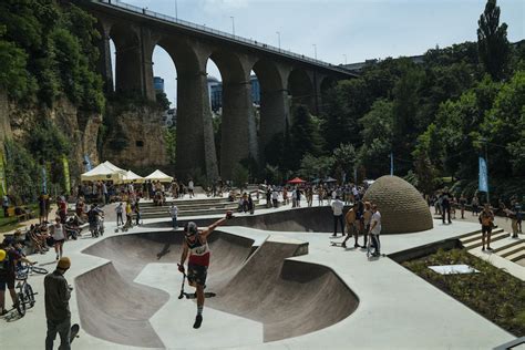 Luxembourg On A Roll As Impressive Skatepark Inaugurated Delano News