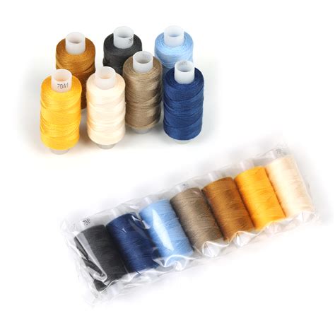 Купить Нитки армированные 70ЛЛ В стиле Джинс 200 м уп.7шт оптом по цене ...