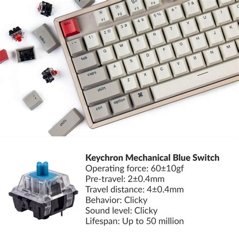Mua K8 87 Key Tenkeyless Layout Hot Swappable Wireless Bluetooth Mechanical Keyboard For Mac