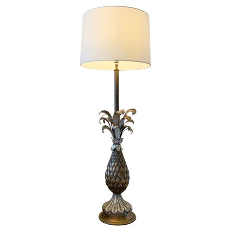 Pair Reticulated Pottery Pineapple Form Table Lamps At 1stDibs