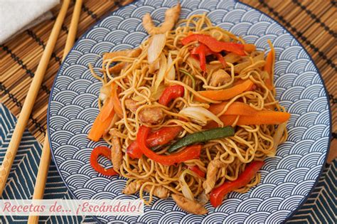 Descubrir Imagen Chow Mein Receta En Espa Ol Abzlocal Mx