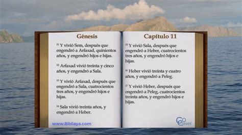 Génesis Capítulo 11 Biblia Completa En Vídeo Youtube