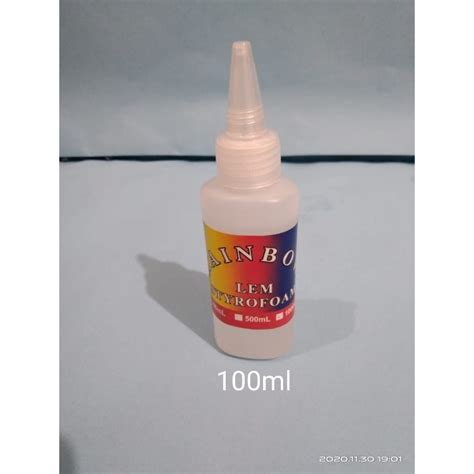 Jual Lem Styrofoam Lem Gabus Ukuran 100 Ml Semua Kurir Shopee Indonesia