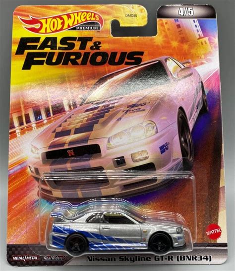 Hot Wheels Fast Furious Nissan Skyline Gt R Bnr Picclick Uk