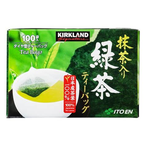 Kirkland Signature Green Tea Matcha Blend 100 Bags At William Bittle Blog