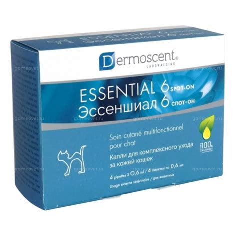 Эссеншиал 6 спот-он (LDCA) для кошек (4 пип/уп) купить в зоомагазине в ...