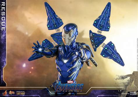 Hot Toys Marvel Avengers Endgame Rescue Suit Figures