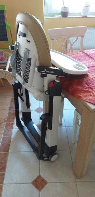 Peg Perego stol za hranjenje Siesta Follow Me -rjav