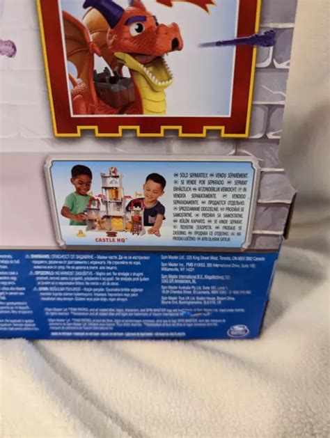 Figurine Paw Patrol Sparks The Dragon With Claw Rescue Knights Nick Jr
