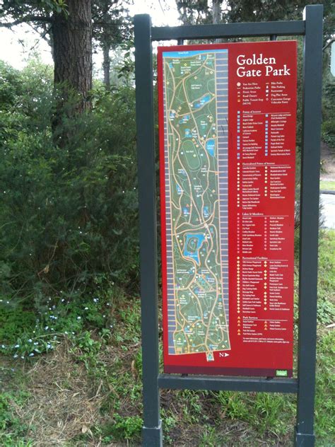 Golden Gate Park map Golden Gate Park Map, Maps, Sign, Book Cover, Blue