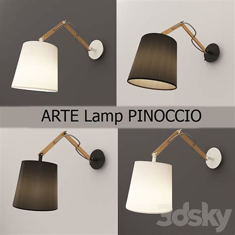 Arte lamp Pinocchio - Wall light - 3D model