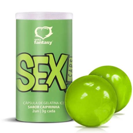 Bolinha Beij Vel Caipirinha Ice Sex Caps Unidades Sexy Fantasy Sexshop Loja Pimenta