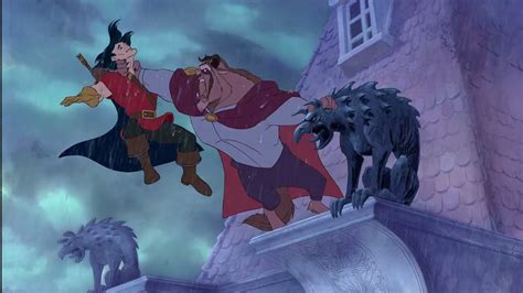 Beauty And The Beast 1991 Gaston Versus The Beast Uhd Youtube