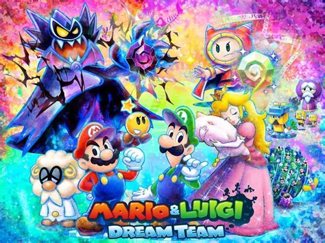 Mario And Luigi Dream Team Wallpapers Top Free Mario And Luigi Dream Team Backgrounds