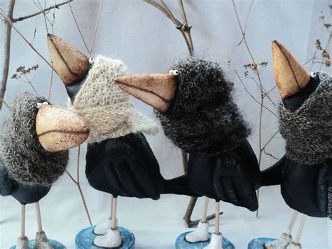 Ворона из картона - фото и картинки: 77 штук