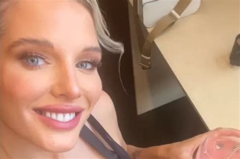 Helen Flanagan Shows Off New Boob Job In Gym Snap As She Works Out With