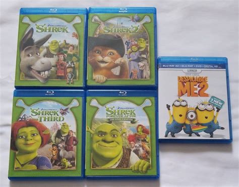 Silver Linings Playbook Despicable Me 2 Dvd Movies Shrek Universal