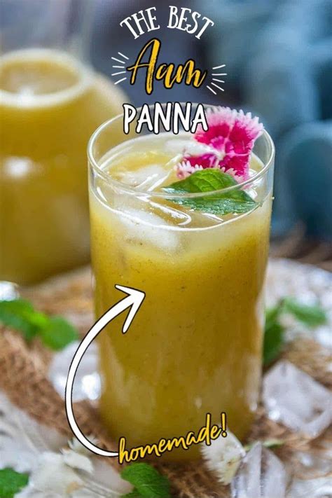 Aam Panna Tangy Raw Mango Drink Recipe Mango Drinks Aam Panna